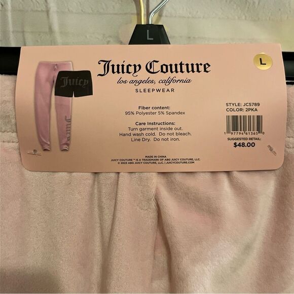 Juicy Couture sleepwear Pajama Pant & Short Size Large CLOSET CLEAR OUT SALE!!!! - Picture 7 of 7